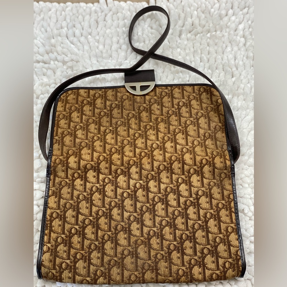 Vintage Christian Dior Trotter shoulder bag - Picture 3 of 15